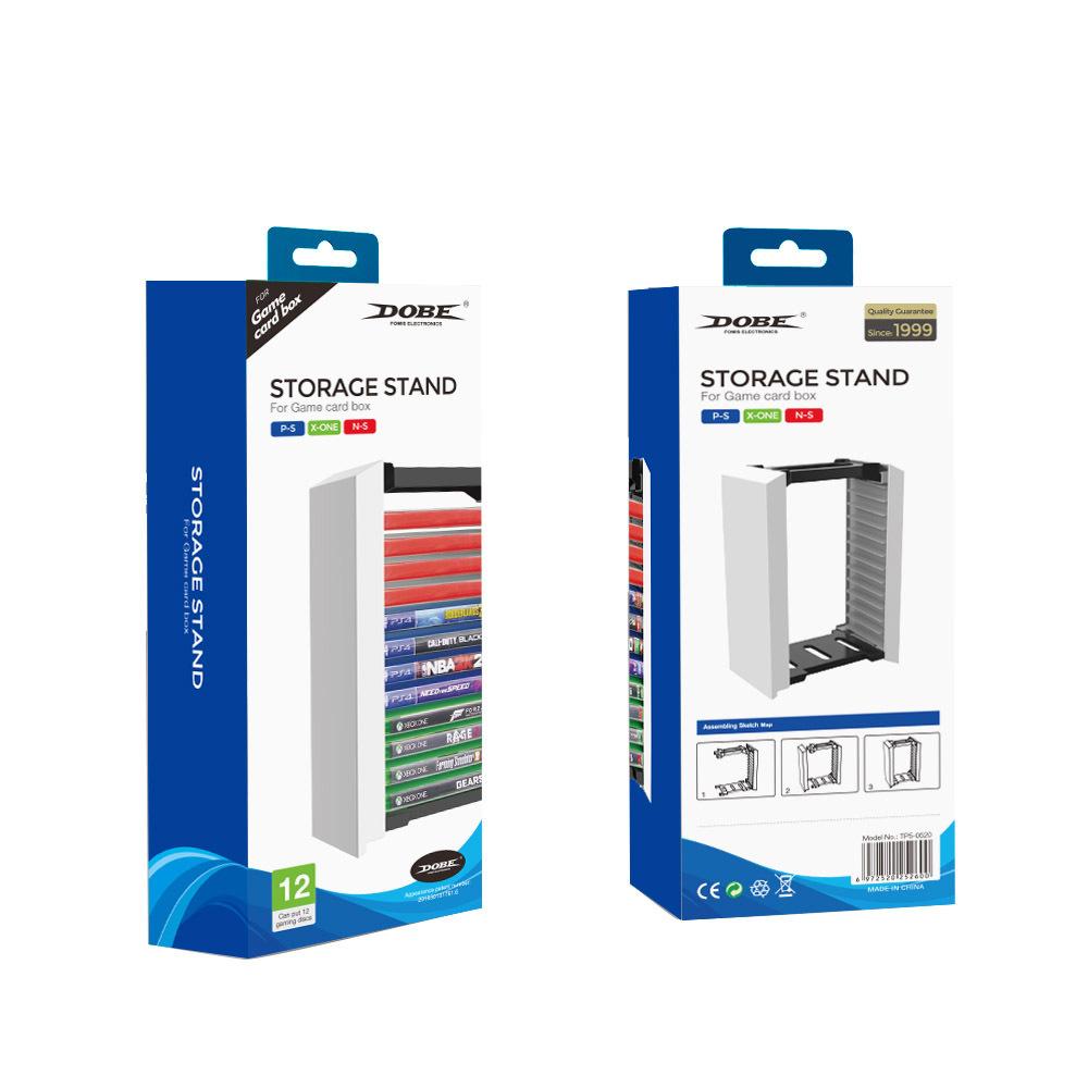 Подставка для хранения игровых дисков, стойка для хранения игровых дисков, 12 игровых дисков, полка для хранения игровых дисков PS5