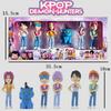 НОВЫЙ Аниме KPop Охотник на демонов Кукла ПВХ Игрушка Руми Мира Зои Персонаж Маска Фигурка Действия Украшение Игрушка Рождественский Подарок