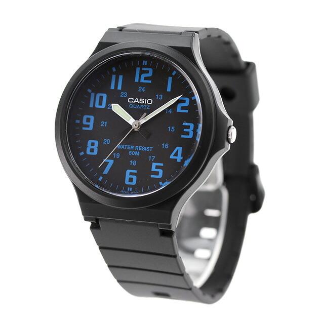 Casio Стандартная зарубежная модель Аналоговые часы Бренд Черный MW-240-2BV Мужские