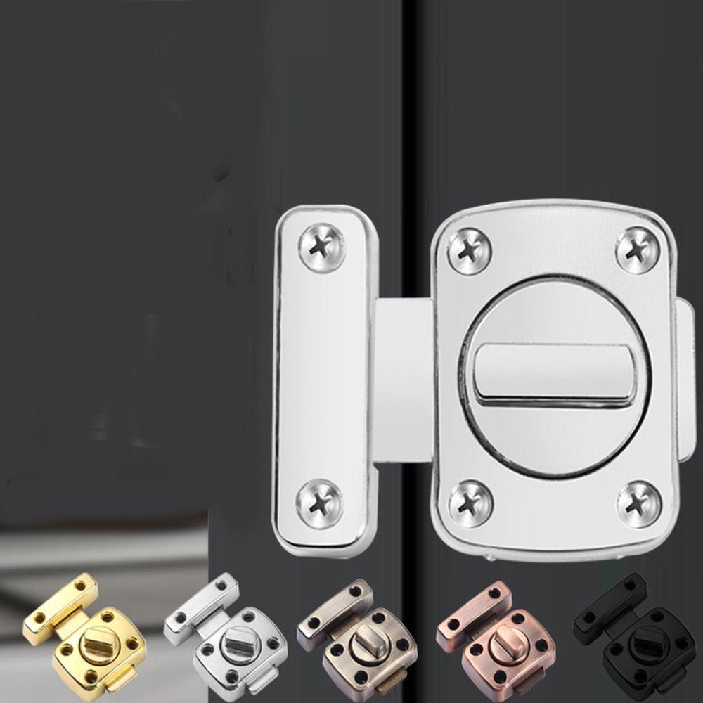 Security Protection Door Bolt Sliding Gate Lock Door Catch Buckle Universal Door Lock Cabinet