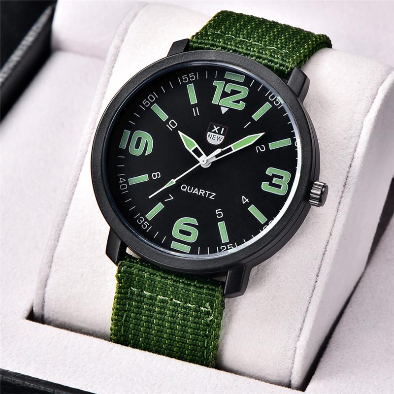 Students Original XINEW Brand Cheap Watches Erkek Barato Saat Kids Boys Fashion Nylon Band Simple Military Sports Quartz Watch