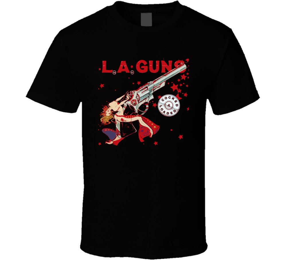 La Guns Cocked And Loaded T Shirt