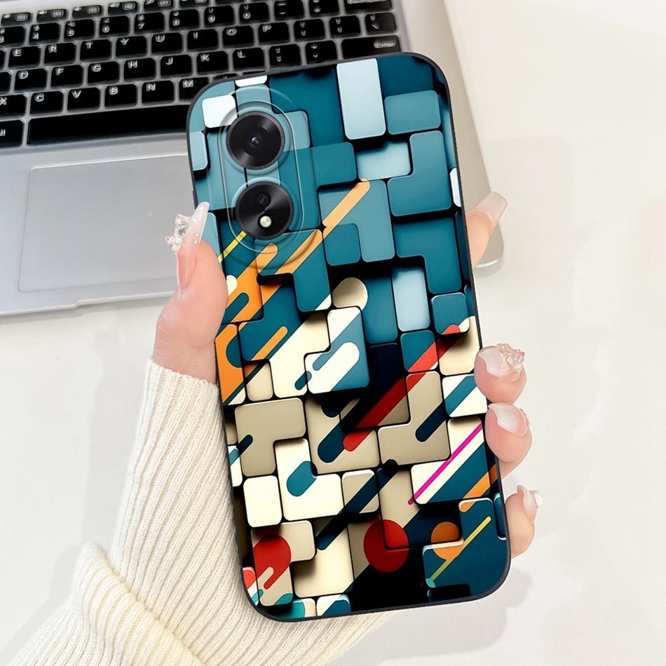 Для OPPO A18 A38 Новый модный чехол с рисунком «Пляж на закате» Для OPPO A18 A38 CPH2579 CPH2591 Мягкие силиконовые чехлы для телефона
