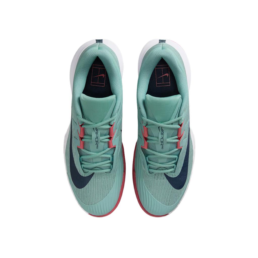 Nike Court Air Zoom Vapor Pro 3 HC Cannon Armory Navy Men Sneakers Teal White Adobe FZ2161-004