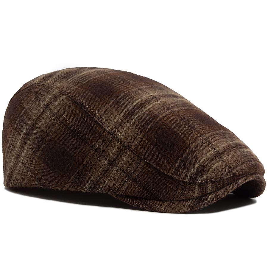 Тонкий берет в клетку «гусиная лапка» летний мужской женский винтажный повседневный плоский берет для весны осени модные кепки с козырьком женская кепка газетчика