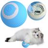 Electric Cat Ball Toys USB Rechargeable Smart Interactive Cat Toy ABS Self Rotating Ball for Kitten Dog Playing