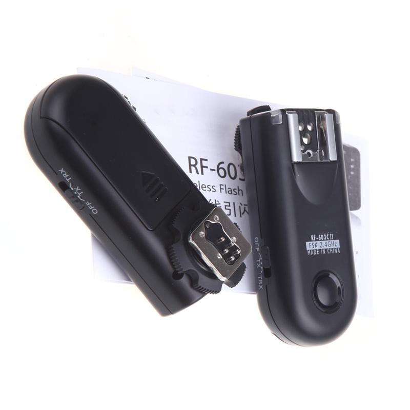 RF 603C II Wireless Remote Flash Trigger C3 Replacement for Canon 5D 1D 50D