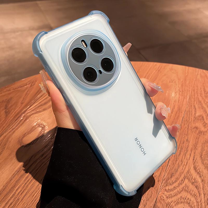 Продвинутый матовый чехол-подушка безопасности для мобильного телефона Honor magic7Pro, противоударный, для magic6, силиконовый, простой, матовый