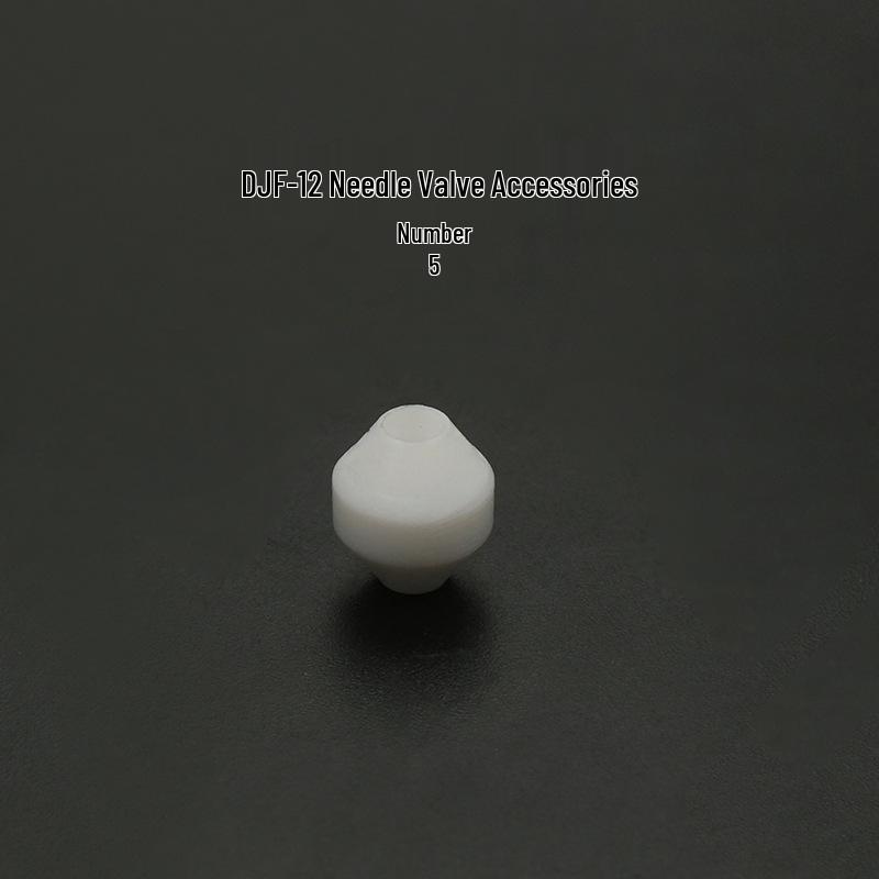 Small Flow Dispensing Valve for UV Glue, Ink, & Alcohol - Precision Micrometer Glue Machine Accessory