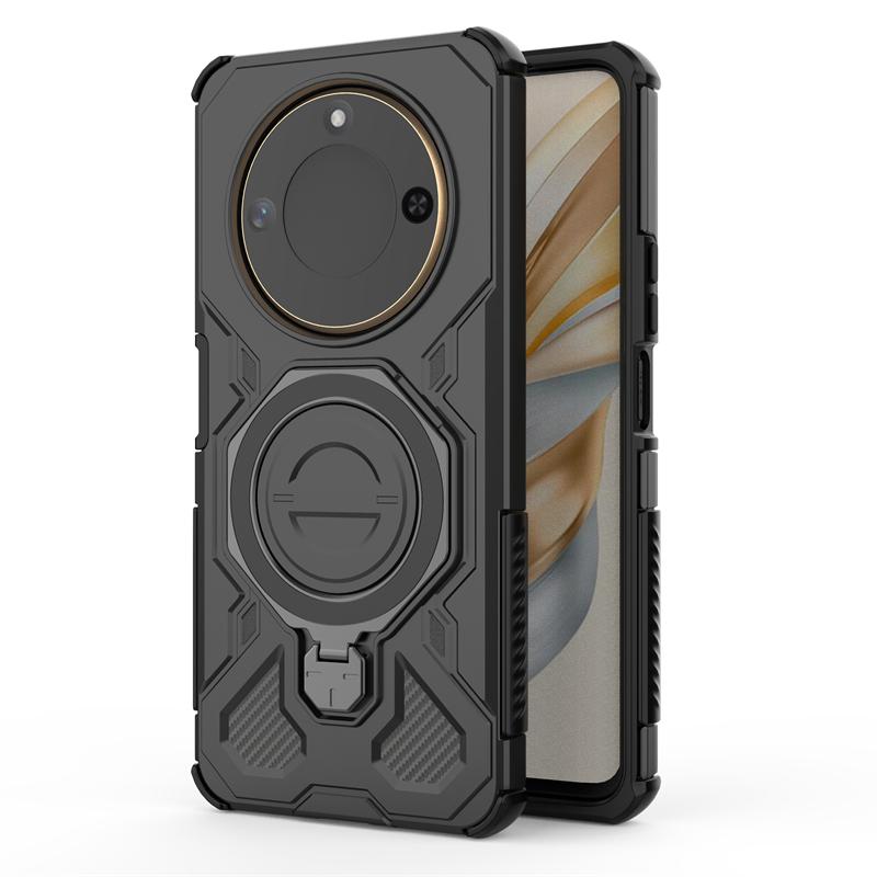 Магнитная беспроводная зарядная крышка для смартфона Honor X9c, держатель, задняя крышка для Honor X9c, умная крышка для Honor X9c, умный чехол для Honor X9c