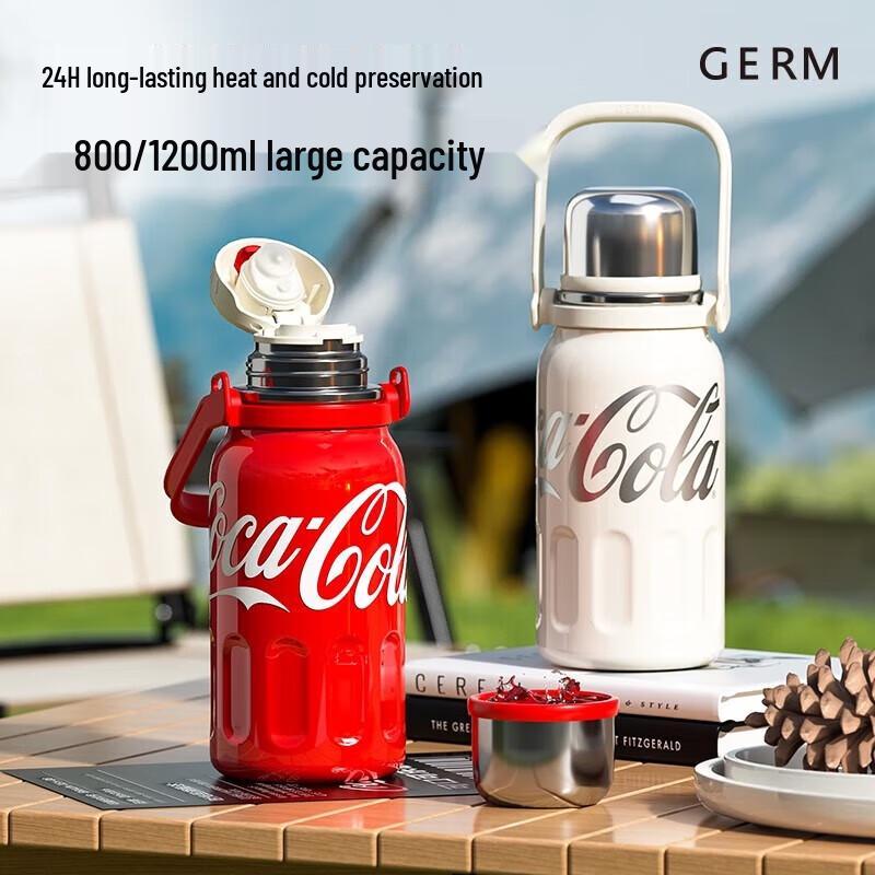 Gnee Coca-Cola Вакуумная термобутылка из нержавеющей стали 316