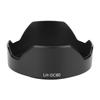 LH-DC80 Plastic Black Camera Mount Lens Hood Fit for Canon G1X Mark II(LH-DC80 )