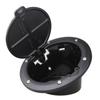 Black Fuel Filler Cover Gas Tank Cap for 07-16 Jeep Wrangler JK 2/4 Door 