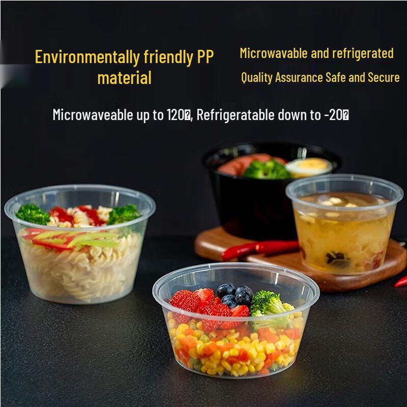 CIBO Round Disposable Food Containers