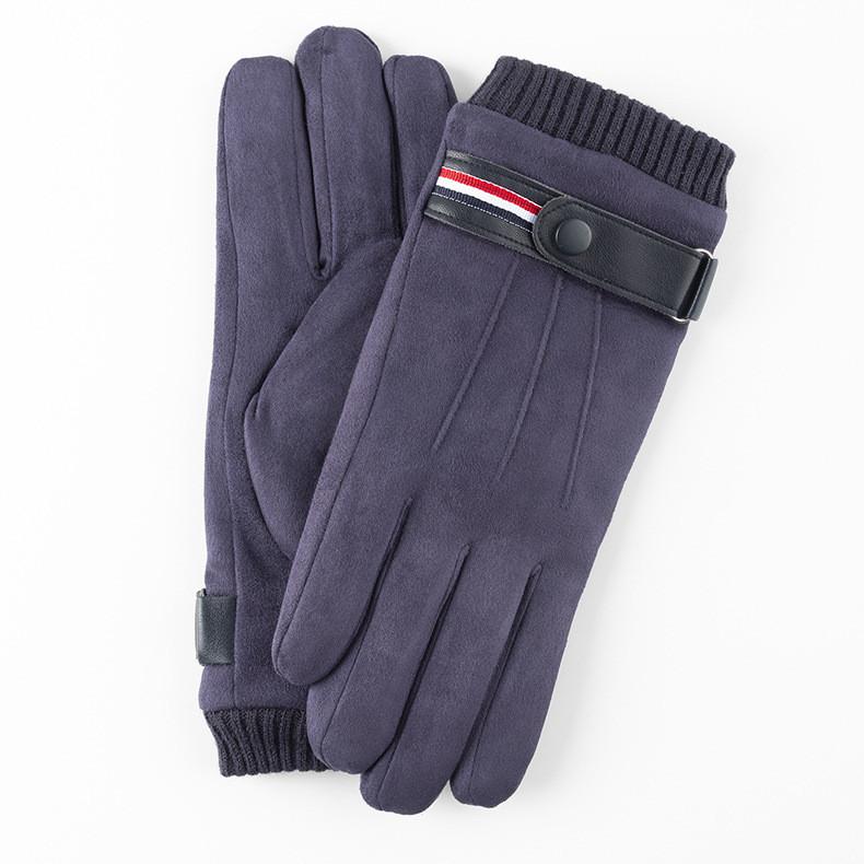 Warm Mens Split Finger Fleece Gloves With Touchscreen Compatibility For Winter