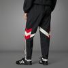 adidas Оригинальные спортивные брюки SS24 Manchester United Track Series Retro на шнуровке с цветными блоками, повседневные трикотажные брюки для мужчин, черные IS6527