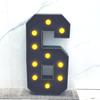With Yellow Light Black 3FT 91.5cm Marquee Numbers – Fits Birthdays, Anniversaries, Back-to-School & Retirements – Adorn with Balloons/Flowers