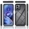 Чехол с полной защитой на 360 градусов для Moto G14 G54 G84 G24 G04 G04s E14 Funda Прозрачный чехол с защитой экрана Противоударный чехол для телефона