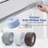 Self Adhesive Kitchen Sink Waterproof Tape Anti-mildew Wall Sticker Sink Edge Tape Toilet Gap