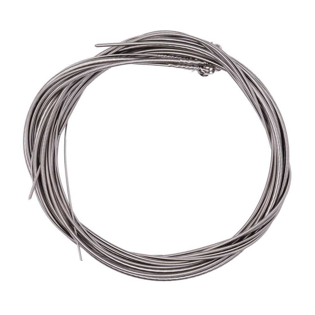 Струны для электробас-гитары Шестигранная сплавная проволока Никелевая обмотка Яркие Устойчивые к коррозии Набор из 5 струн(.045 .125) дополнительный