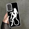 Devil Girl Silhouette Cool Shockproof Phone Case for Samsung A17 A16 A15 A14 A37 A57 A36 A56 A26 A35 A55 A25 A34 A54 A24 A13 A23