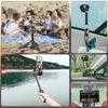Tripods Accessories Selfie Stick Spiral Magnetic Phone Bracket With 1/4"-20 Tripod Mount Adapter Use For Magsafe iPhone Samsung