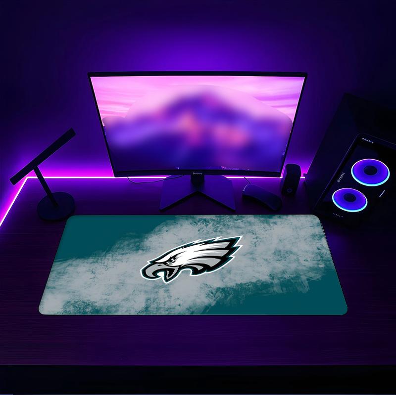 Eagles Mouse pad with a non slip rubber base suitable for home offices and an ideal gift for gamers