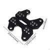 2Pcs Aluminum Alloy Adjustable Foot Pegs Base Support Rear for Yamah