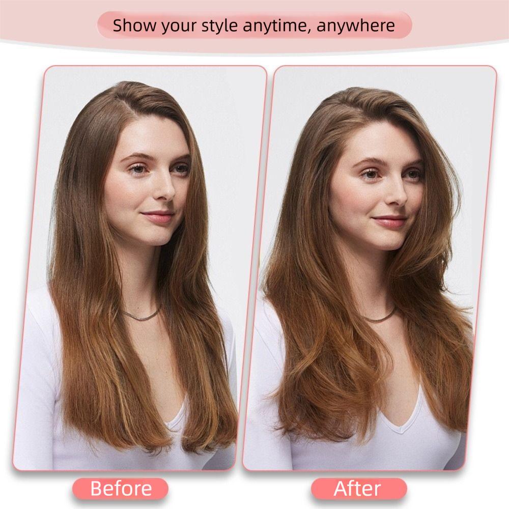 2в1 Зажимы для прикорневого объема волос, Расческа для укладки волос с высоким затылком, Портативный валик для завивки волос, Салонная щетка