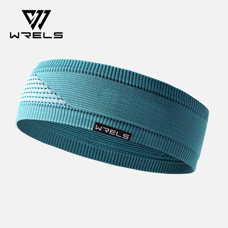 Спортивная повязка на голову WRELS Дышащая Эластичная Фитнес Повязка от пота Противоскользящая Повязка на голову для йоги На открытом воздухе Бег Теннис Баскетбол Повязка на голову