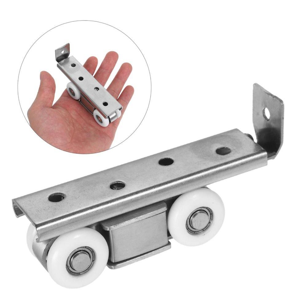 Thickened Sliding Door Pulley Stainless Steel Sliding Door Rollers Closet Door Repair