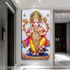 Ganesha Artwork Canvas Painting Prints Living Room Home Decor Artwork Modern Wall Art Oil Painting Posters Pictures Accessories