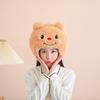 Милая шапка-капюшон с длинными ушками медведя, реквизит для фото, мультяшный капюшон, реквизит для выступлений