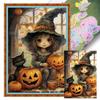 - Полный набор наклеек из набора Öko-Baumwolle 11 CT, набор «Kreuzstich-Set Halloween»