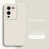 Angel Eyes Square Liquid Silicone Back Cover для VIVO V25 Pro 5G Global Phone Case VIVOV25Pro VIVOV25 V25Pro Soft Shield Armor