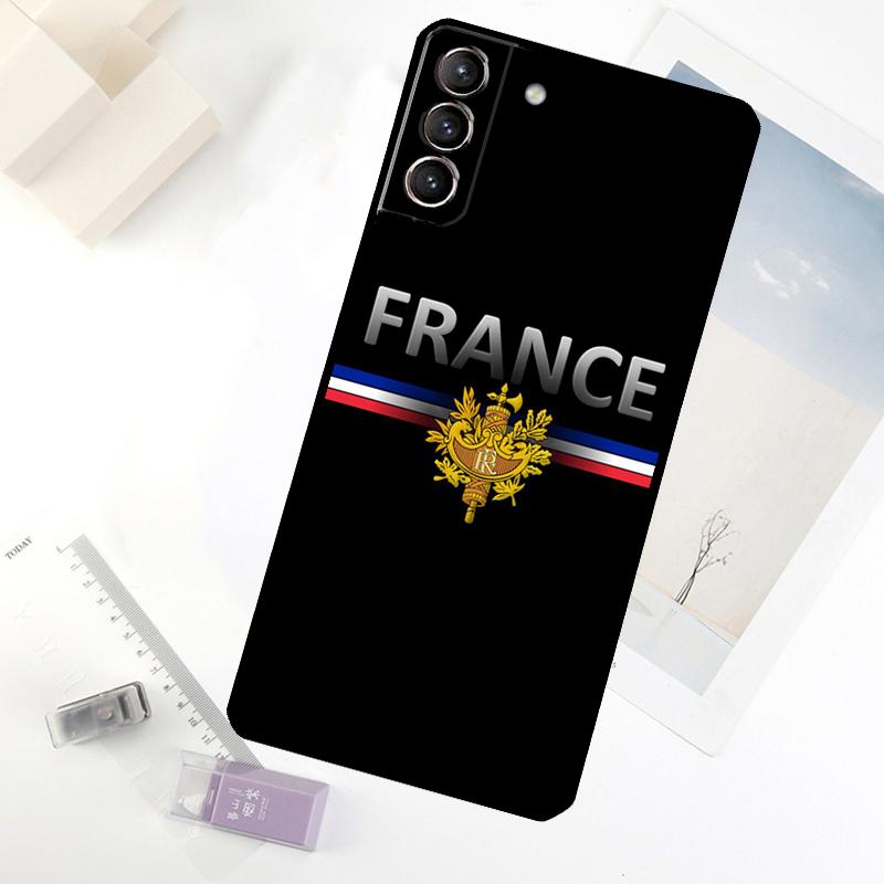 Чехол для телефона с флагом Франции для Samsung Galaxy S25 S24 S23 S22 S21 S20 S26 Ultra S10 Plus S23 FE S25 FE