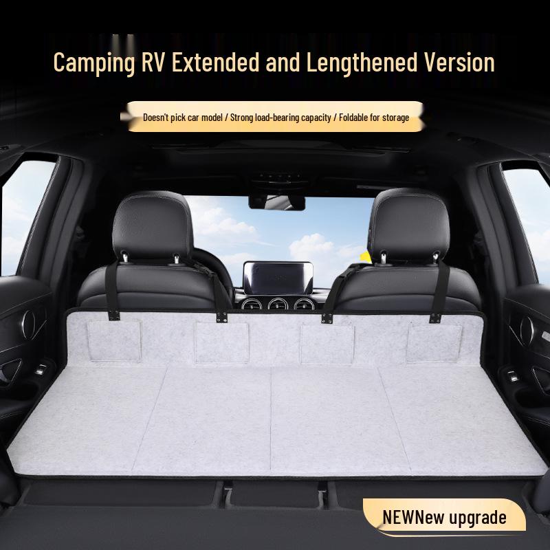 Матрас для путешествий в автодоме с подголовником для багажника и заднего сиденья автомобиля