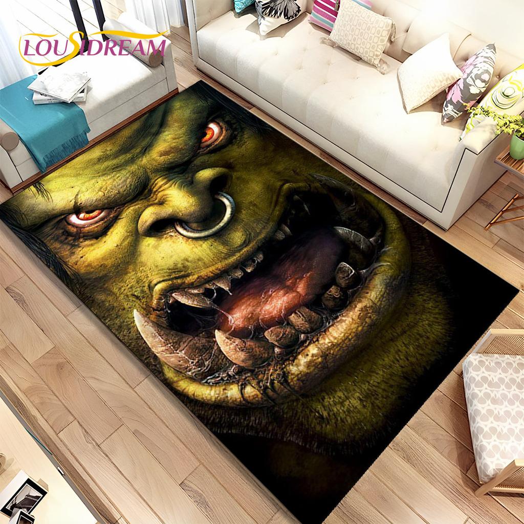 World of Warcraft, WOW, коврик для игрового геймера, коврик для гостиной, спальни, дивана, коврик для украшения, детский нескользящий напольный коврик 3D