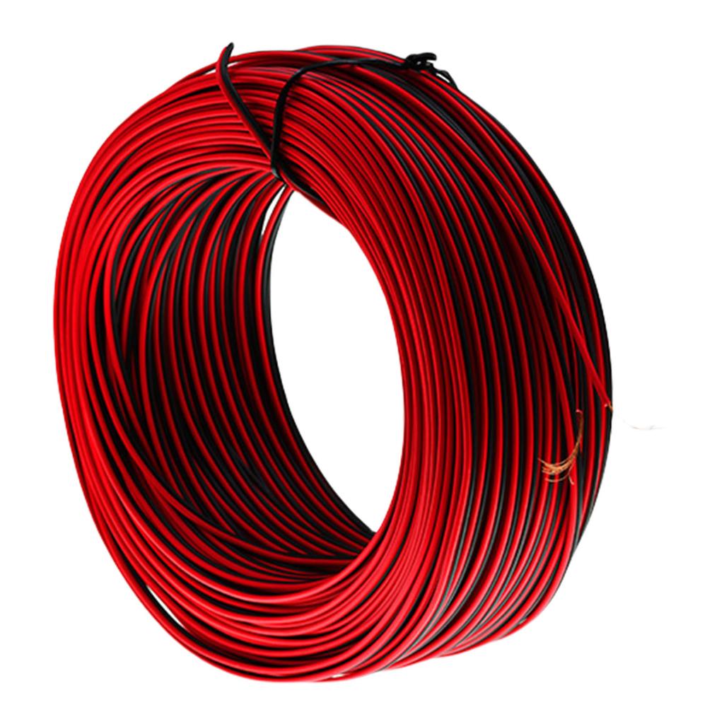80 Meter 22AWG PVC Coated Tinned Sturdy Brass Materials Wire Accessory for Indoor and Outdoor LED Light Installations