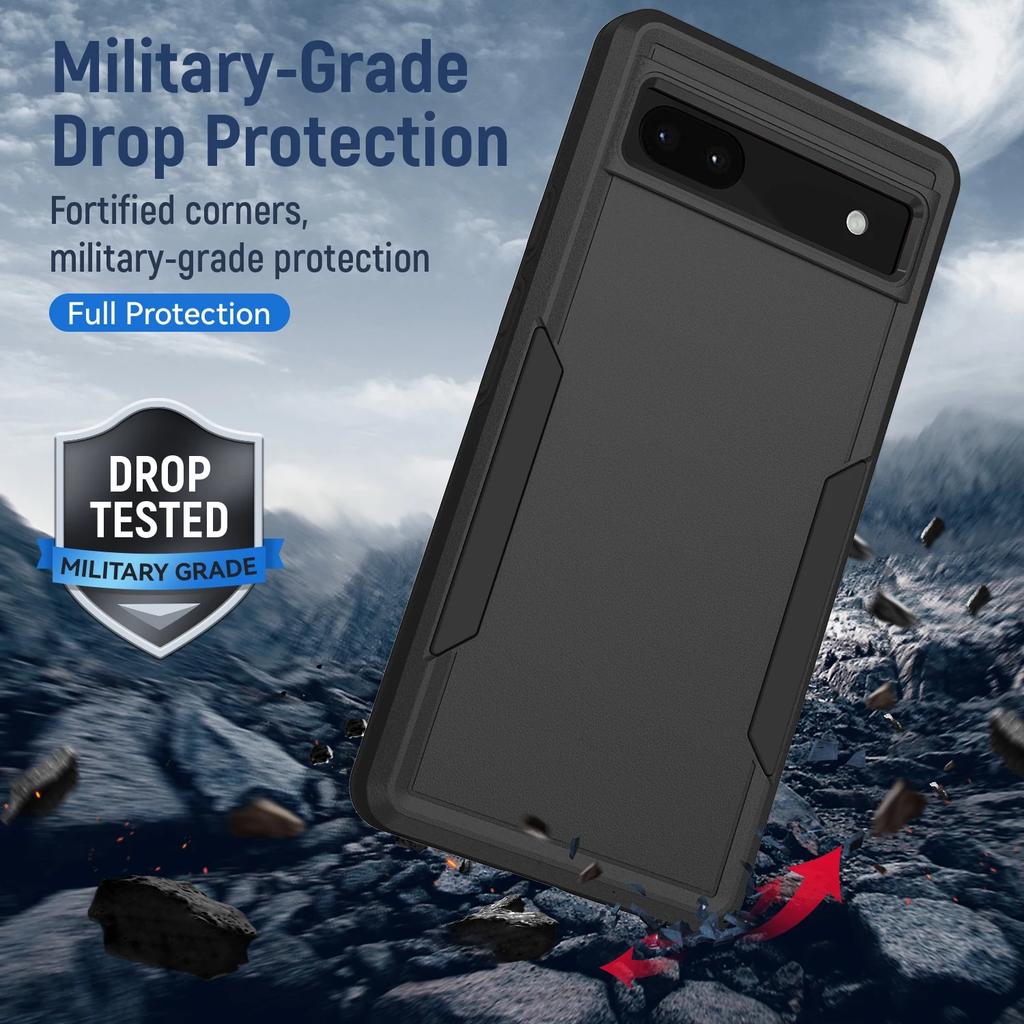 Нескользящий чехол для телефона Google Pixel 8 Pro Pixel8 Pixel7 Pixel7A Pixel 7 6 Pro 7A 6A Pixel6 Pixel6A Жесткий защитный чехол