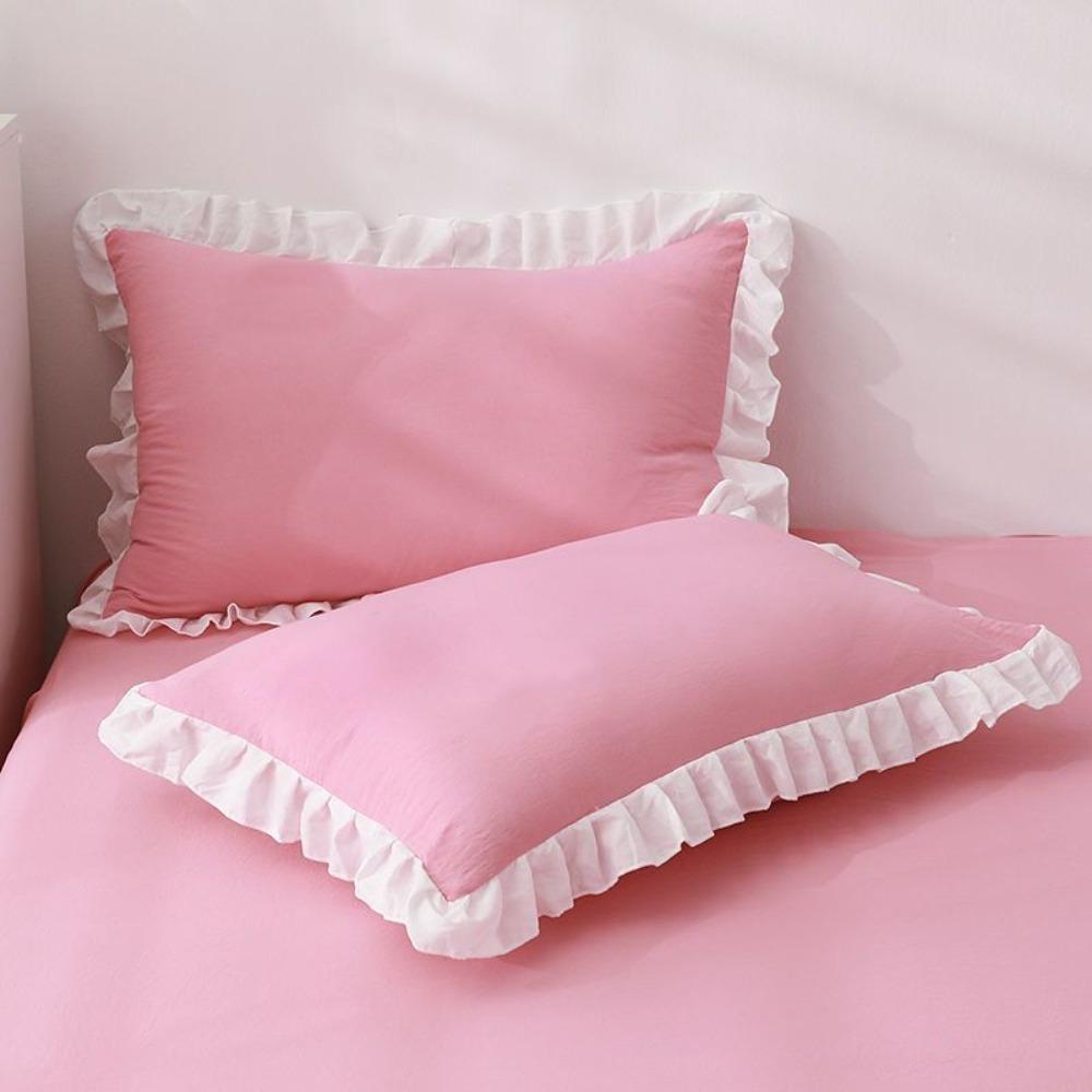 Korean-style Sleep Pillow Cover Stain-resistant Pillow Protector Hotel
