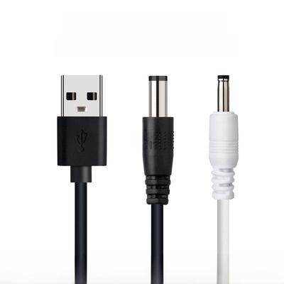Чистый медный кабель для зарядки USB - DC5.5 - короткий кабель питания DC3.5 - DC5.5