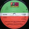 7-дюймовая пластинка EMERSON, LAKE & PALMER - Fanfare For The Common Man K10946 Atlantic 1977 UK Рок Б/У