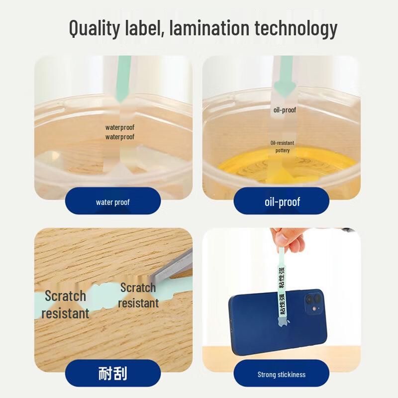 Портативный Bluetooth-термопринтер этикеток Jingchen D101