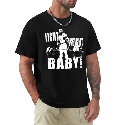 Light Weight Baby! (Ronnie Coleman) T-Shirt Classic Crew Neck Cotton T-Shirt