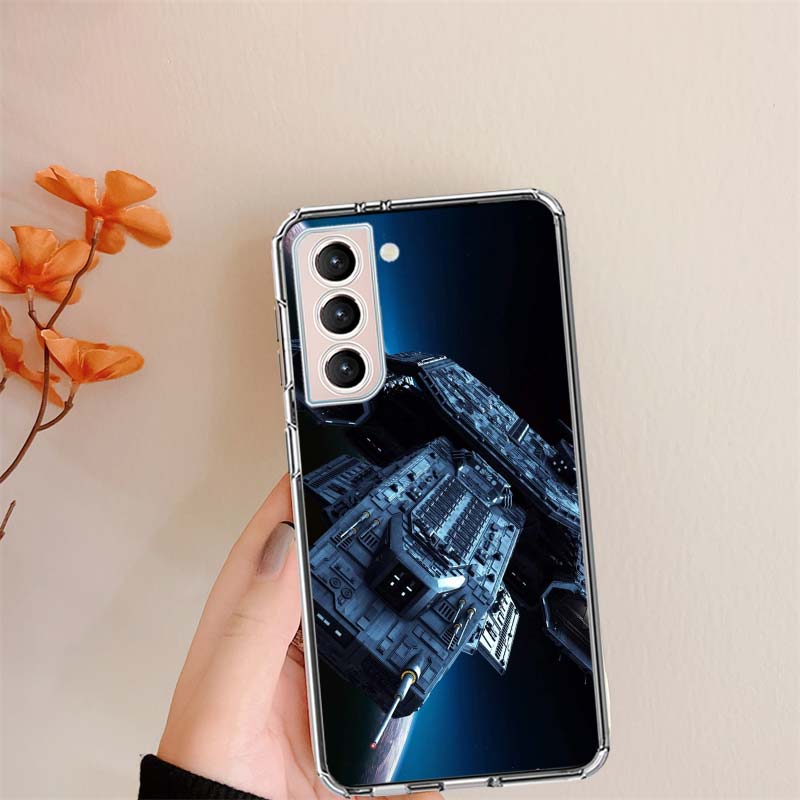 Чехол для телефона Stargate Atlantis для Samsung S24 FE Galaxy S22 S25 Ultra S25 Edge S21 S23 FE S20 S10 Plus Защитная накладка Оболочка Coque Прозрачный Si