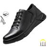 Genuine Leather Work Safaty Shoes For Men Non-slip Kitchen Shoes Outdoor Puncture Proof Male Protective Footwear Boots