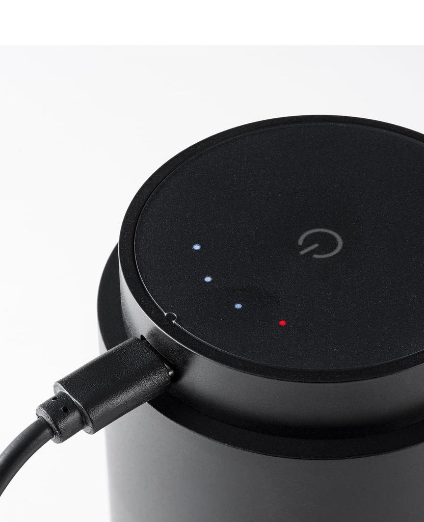 Zero Electric Coffee Mill Conical Type 38 Types of Grinds Easy Dial Operation ±0 Plus/Minus XKM-J110 (Black)