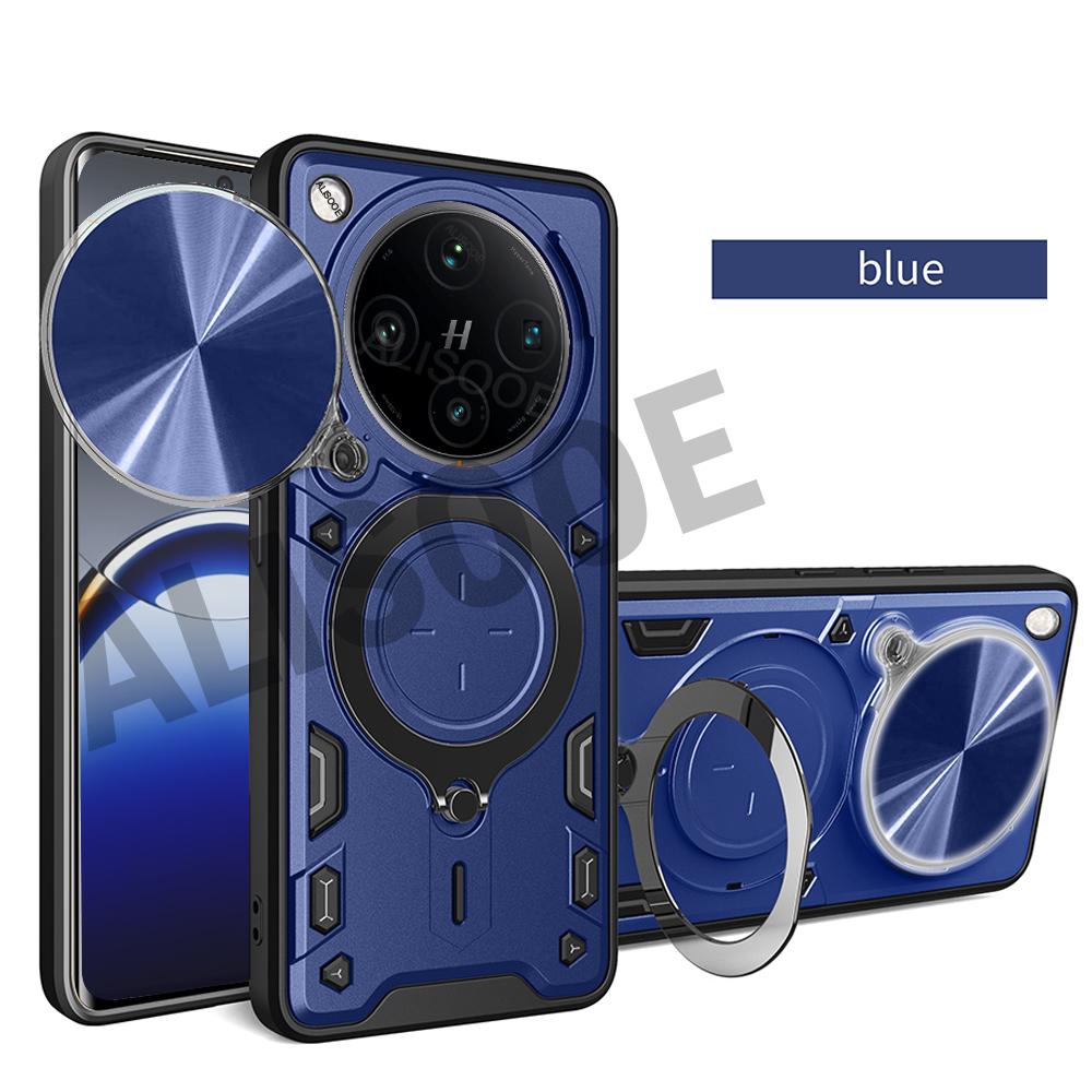 Ударопрочный чехол Funda для OPPO Find X8 Pro, чехол-броня со шторкой для камеры, магнитное кольцо-подставка, чехол для телефона для OPPO Find X8 5G, Capa