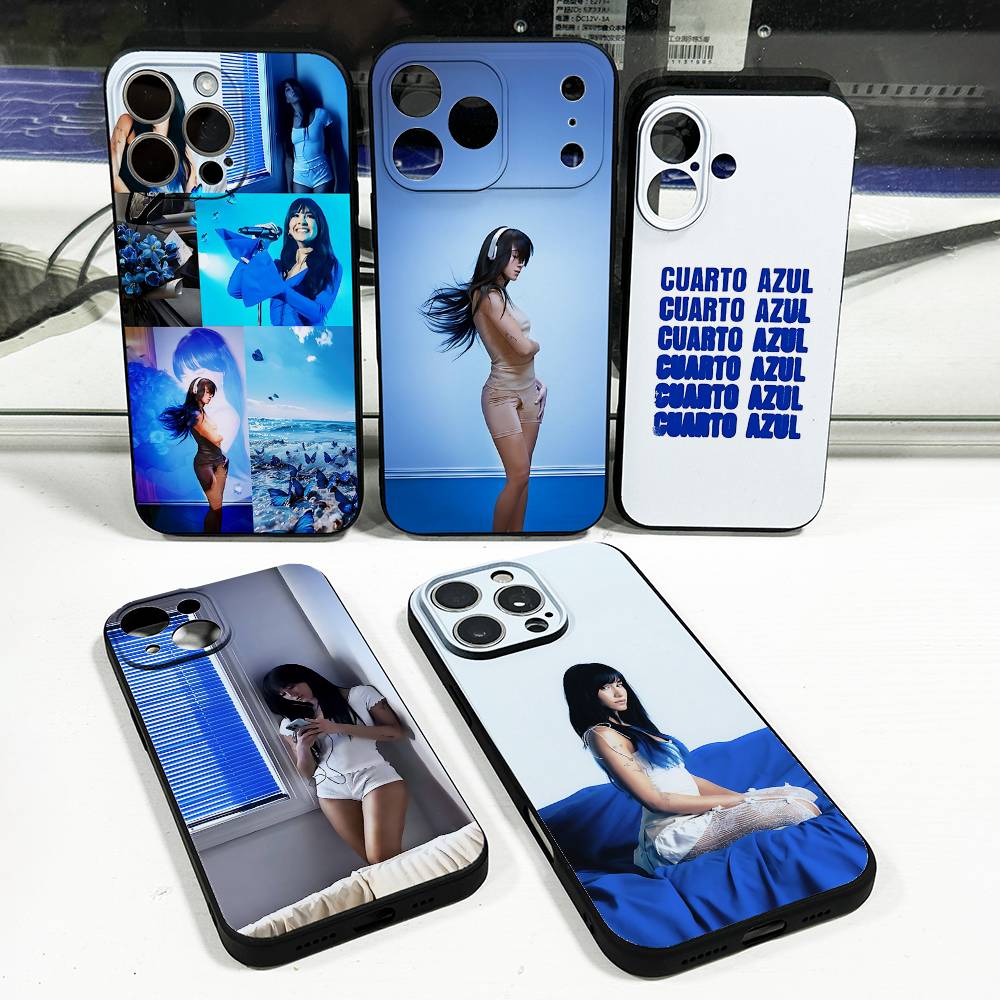Чехол для телефона Cuarto A-AitanaS Синий Для iPhone 17,16,15,14,13,12,11,Pro,Max,Plus,X,XS,SE4,E,Mini,Мягкий Черный Чехол